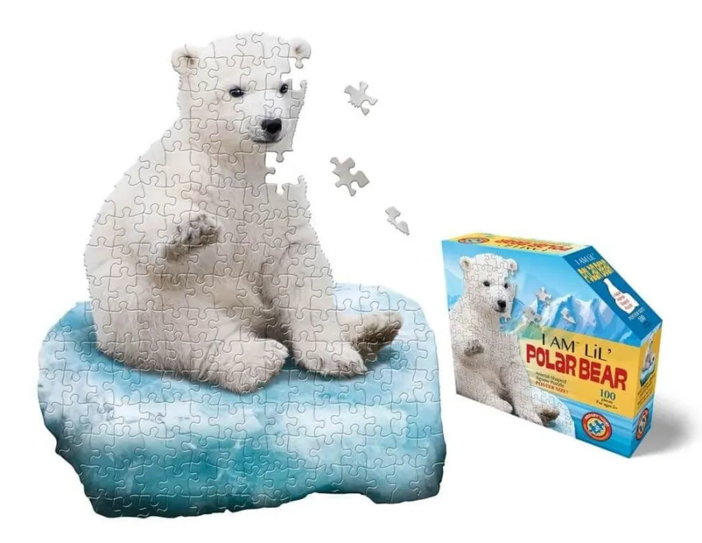 Madd Capp 100 Pieces & Under* - I Am Lil Polar Bear - 100 Piece Jigsaw Puzzle