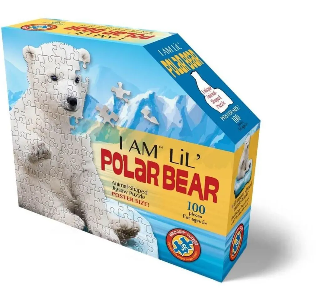 Madd Capp 100 Pieces & Under* - I Am Lil Polar Bear - 100 Piece Jigsaw Puzzle