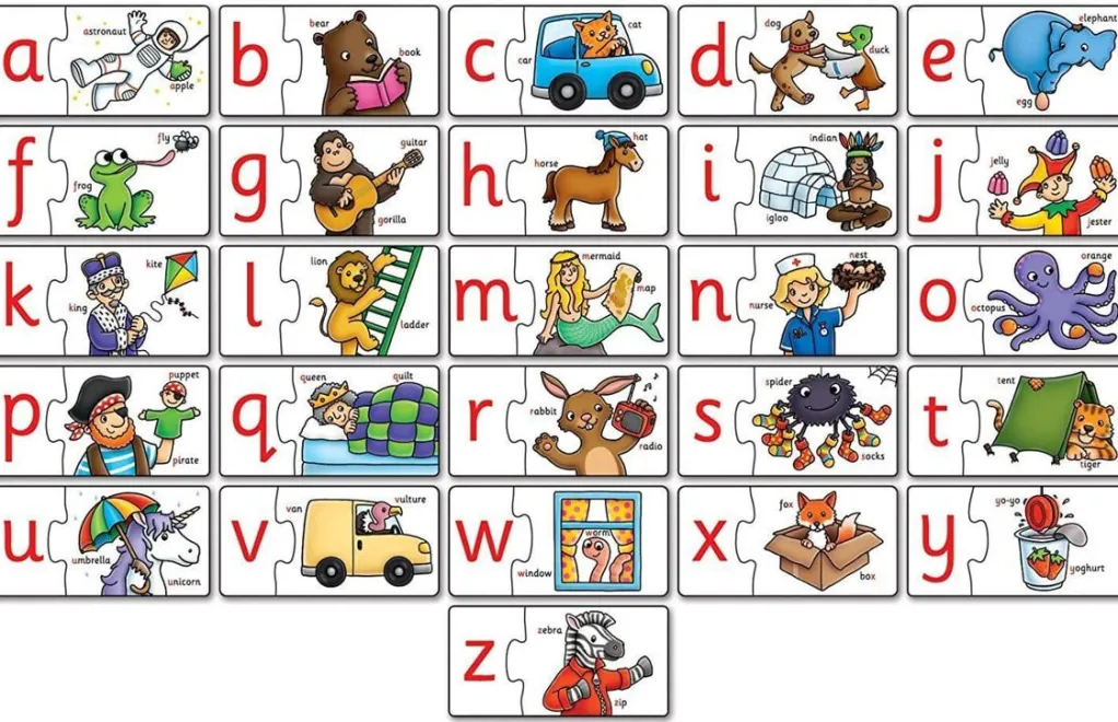 Orchard Toys 100 Pieces & Under* - Alphabet Match