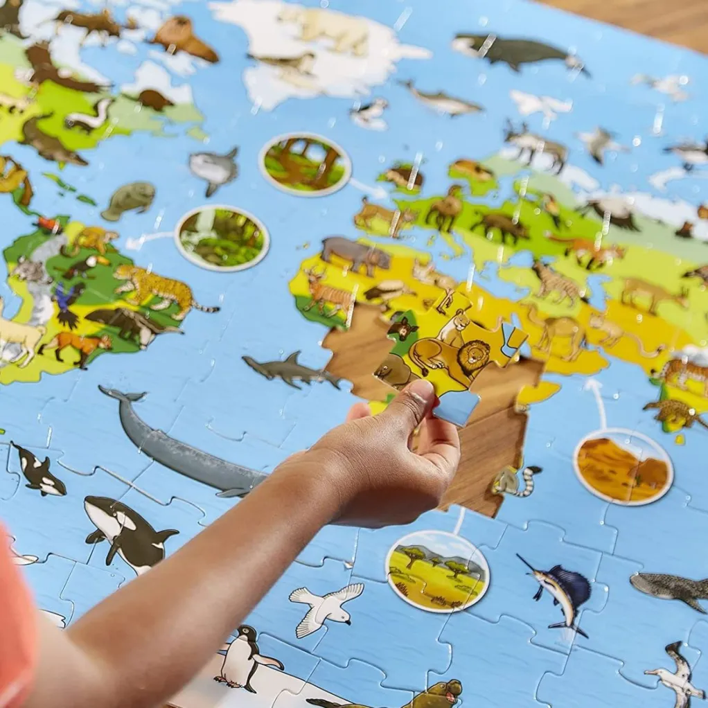 Orchard Toys 300 Pieces & Under* - Animal World - 150 Piece Jigsaw Puzzle