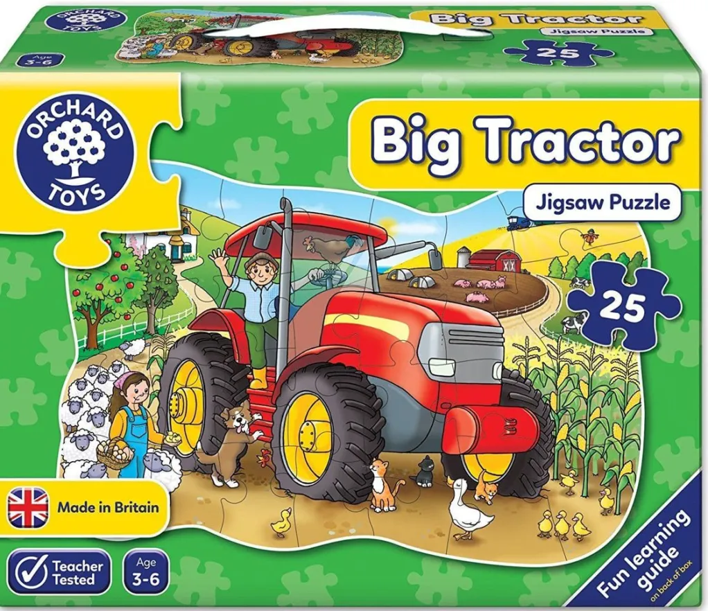 Orchard Toys 100 Pieces & Under* - Big Tractor