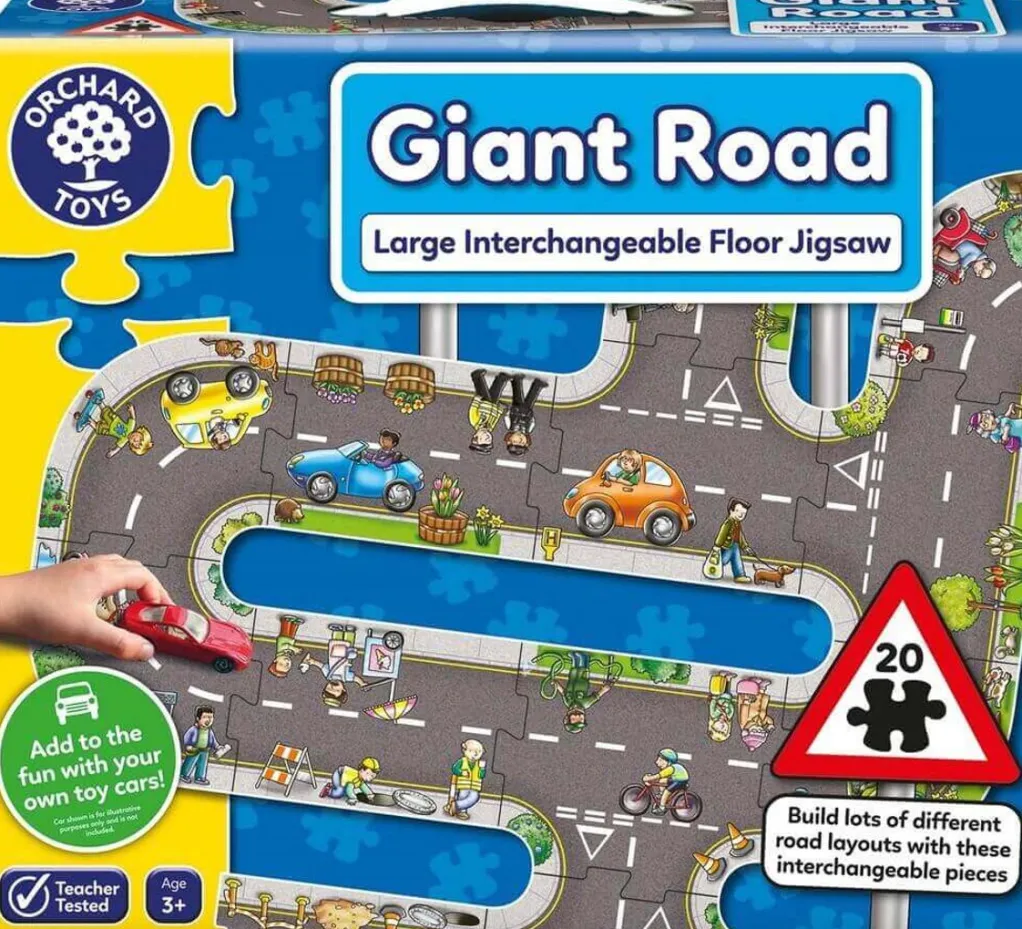 Orchard Toys 100 Pieces & Under* - Giant Road Jigsaw