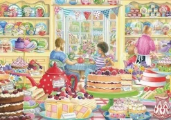 Otter House 1000 Pieces* - Afternoon Tea - 1000 Piece Jigsaw Puzzle