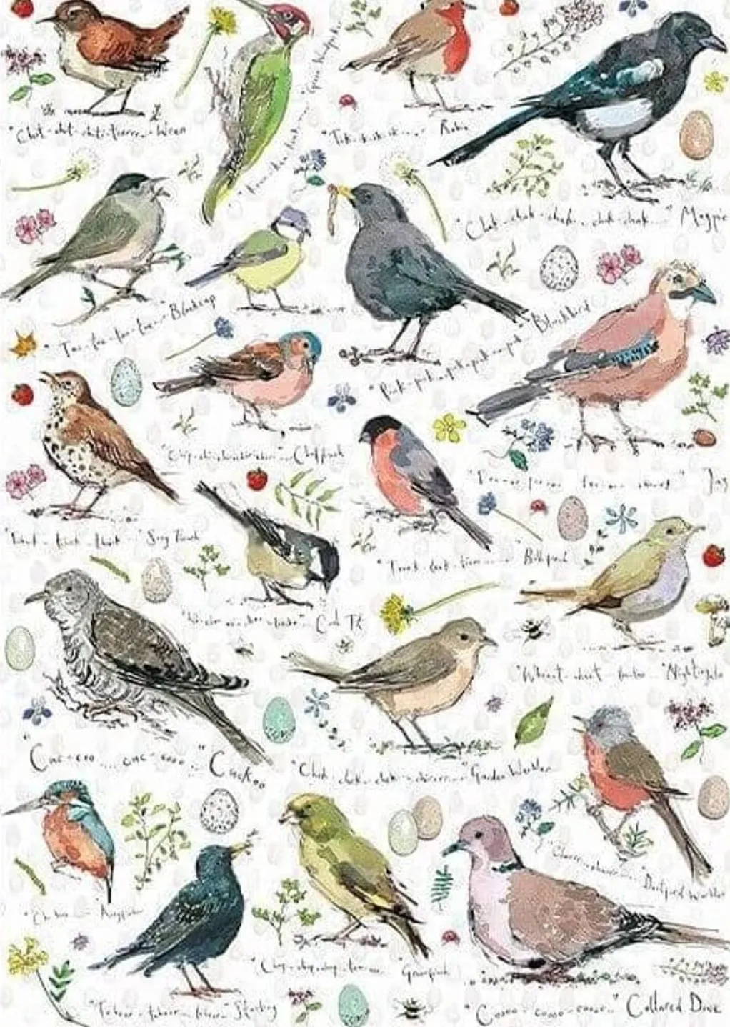 Otter House 1000 Pieces* - Birdsong - 1000 Piece Jigsaw Puzzle