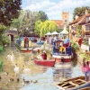 Otter House 1000 Pieces* - Canal Walk - 1000 Piece Jigsaw Puzzle