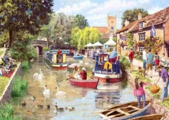 Otter House 1000 Pieces* - Canal Walk - 1000 Piece Jigsaw Puzzle