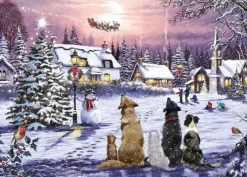 Otter House 1000 Pieces* - Christmas Eve Richard Macneil - 1000 Piece Jigsaw Puzzle