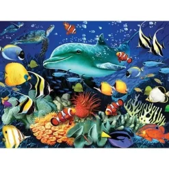Otter House 1000 Pieces* - Coral Reef - 1000 Piece Jigsaw Puzzle