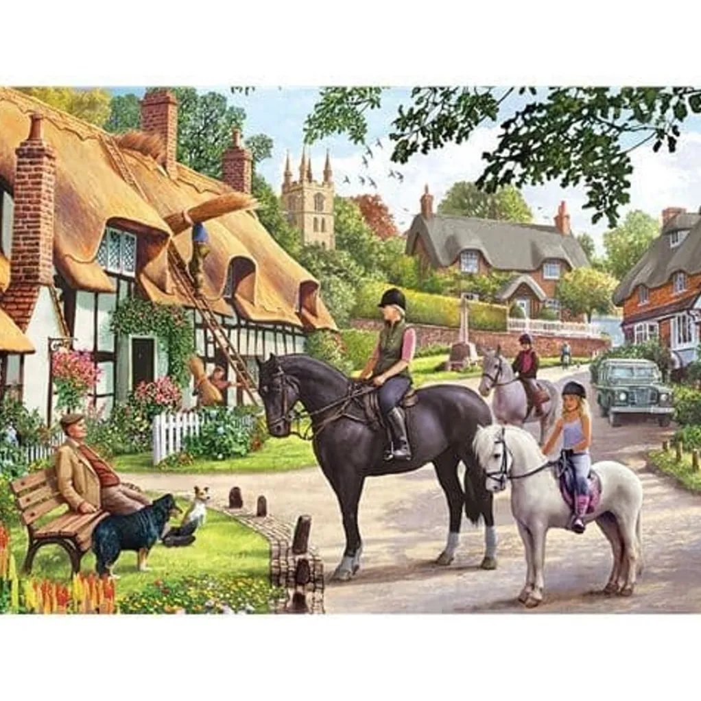 Otter House 1000 Pieces* - Country Life - 1000 Piece Jigsaw Puzzle