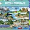 Otter House 1000 Pieces* - Devon Montage - 1000 Piece Jigsaw Puzzle
