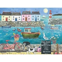 Otter House 1000 Pieces* - Harbour Side - 1000 Piece Jigsaw Puzzle