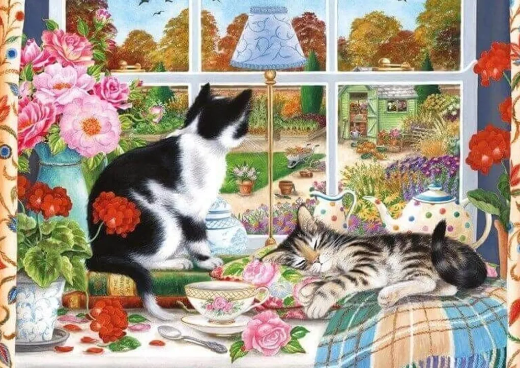 Otter House 1000 Pieces* - Its Cold Outside - 1000 Piece Jigsaw Puzzle