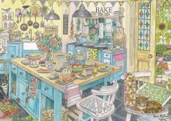 Otter House 1000 Pieces* - Kitchen Love - 1000 Piece Jigsaw Puzzle