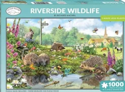 Otter House 1000 Pieces* - Riverside Wildlife - 1000 Piece Jigsaw Puzzle