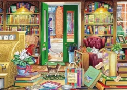 Otter House 1000 Pieces* - The Book Shop - 1000 Piece Jigsaw Puzzle