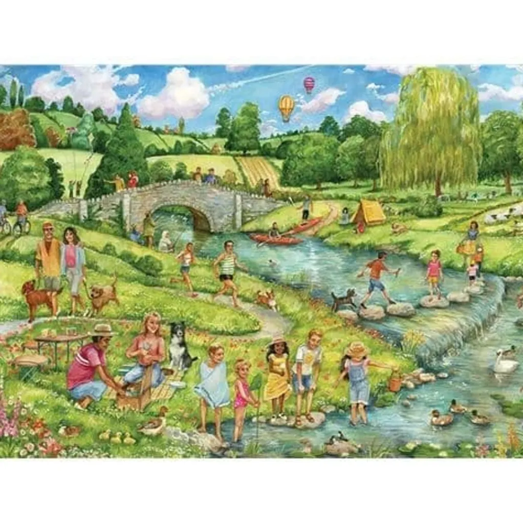 Otter House 1000 Pieces* - The Great Outdoors - 1000 Piece Jigsaw Puzzle