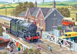 Otter House 1000 Pieces* - Village Station - 1000 Piece Jigsaw Puzzle