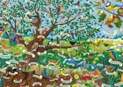 Otter House Extra Large Pieces* - Wildlife Tree - Rspb - 500Xl Piece Jigsaw Puzzle