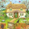 Otter House 1000 Pieces* - Wisteria Cottage - 1000 Piece Jigsaw Puzzle