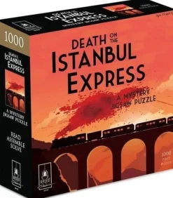 Paul Lamond 1000 Pieces* - Death On The Istanbul Express - 1000 Piece Jigsaw Puzzle
