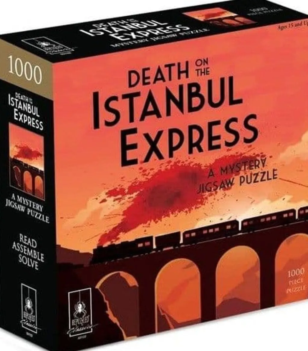 Paul Lamond 1000 Pieces* - Death On The Istanbul Express - 1000 Piece Jigsaw Puzzle