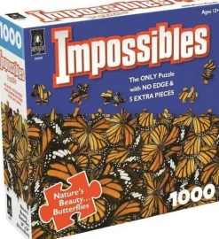Paul Lamond 1000 Pieces* - Impossibles - Beauty Butterflies - 1000 Piece Jigsaw Puzzle