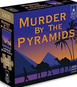 Paul Lamond 1000 Pieces* - Murder By The Pyramids - 1000 Piece Jigsaw Puzzle