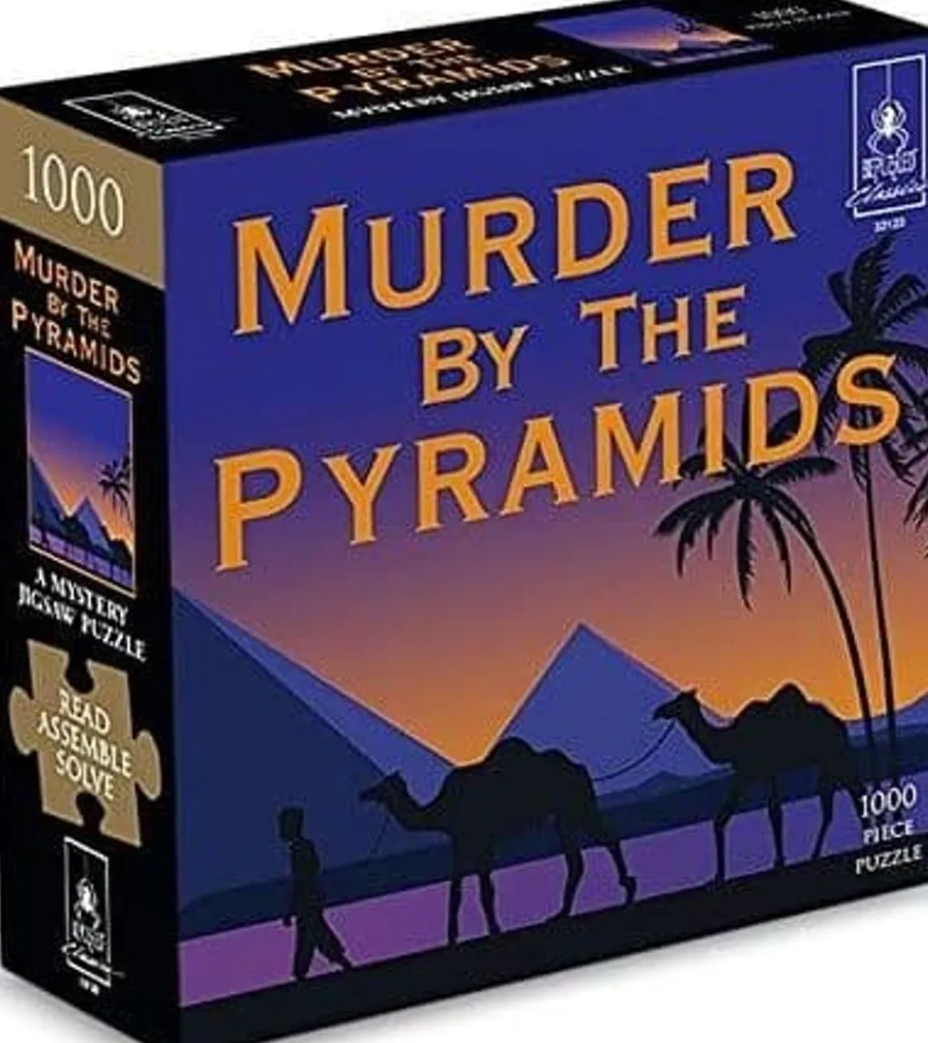 Paul Lamond 1000 Pieces* - Murder By The Pyramids - 1000 Piece Jigsaw Puzzle