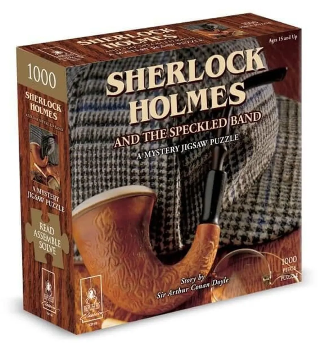Paul Lamond 1000 Pieces* - Mystery Puzzle Sherlock Holmes - 1000 Piece Jigsaw Puzzle