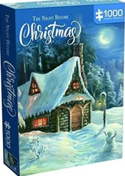 Paul Lamond 1000 Pieces* - The Night Before Christmas - 1000 Piece Jigsaw Puzzle