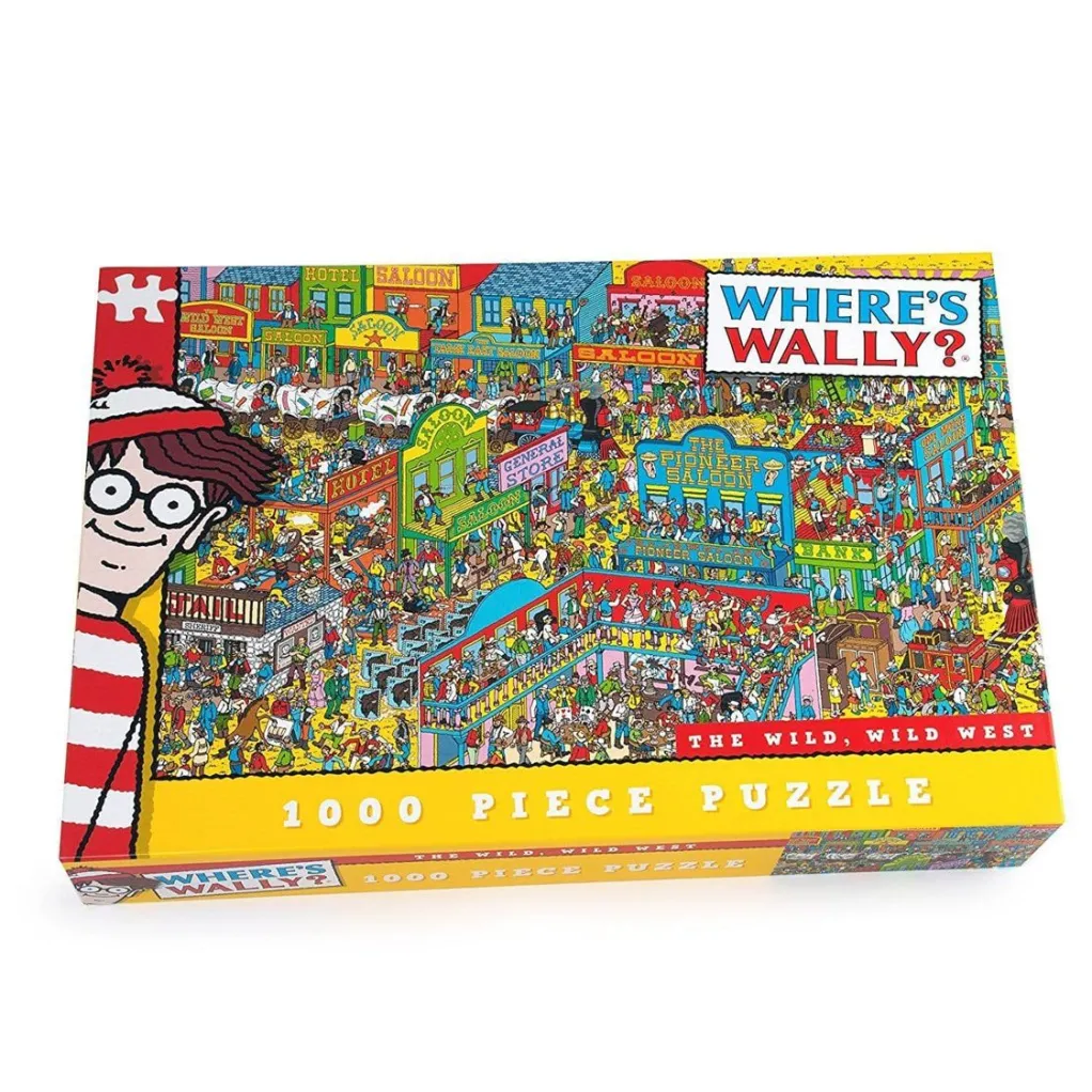 Paul Lamond 1000 Pieces* - Where'S Wally - Wild West - 1000 Piece Jigsaw Puzzle