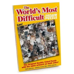 Paul Lamond 500 Pieces* - Worlds Most Difficult Cats - 529 Piece Jigsaw Puzzle