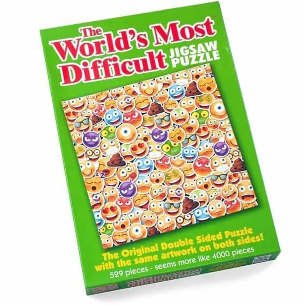 Paul Lamond 500 Pieces* - Worlds Most Difficult Phone Icons - 529 Piece Jigsaw Puzzle