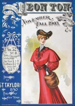 Piatnik 1000 Pieces* - Bon Ton Magazine Cover 1903 - 1000 Piece Jigsaw Puzzle