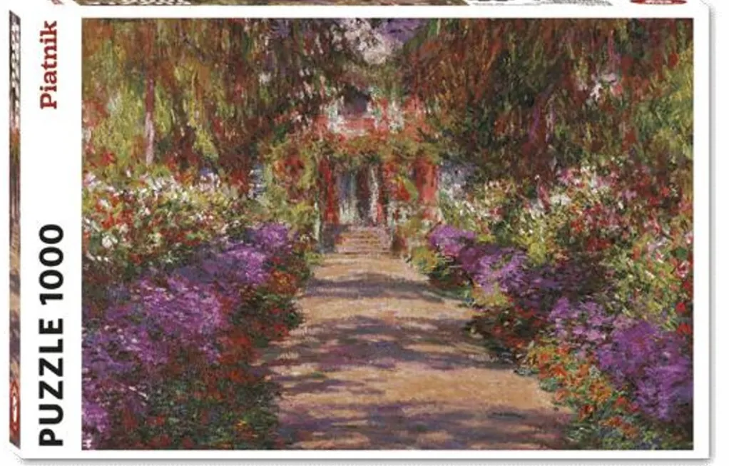 Piatnik 1000 Pieces* - Monets Garden In Giverny - 1000 Piece Jigsaw Puzzle
