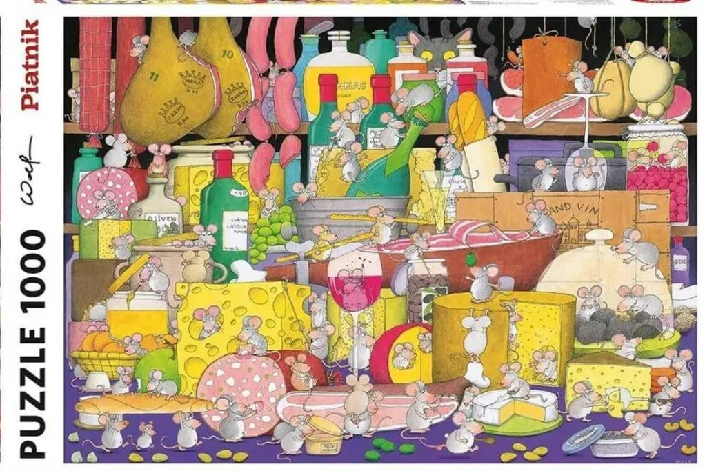 Piatnik 1000 Pieces* - Supervised Feast - 1000 Piece Jigsaw Puzzle