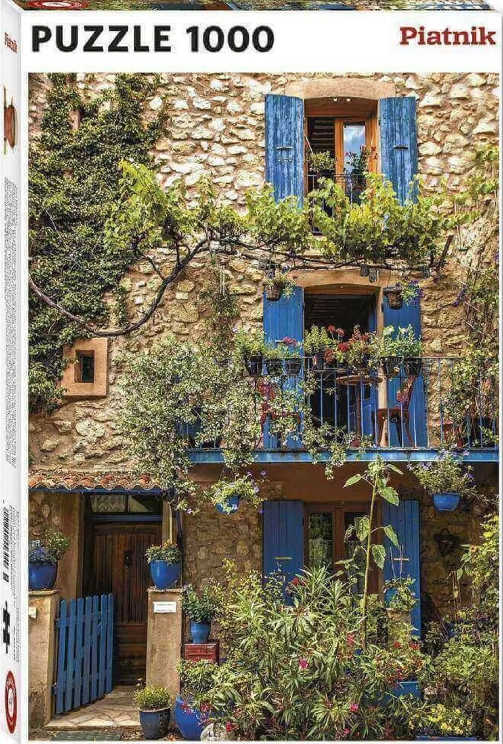Piatnik 1000 Pieces* - The Blue Balcony - 1000 Piece Jigsaw Puzzle