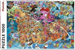 Piatnik 1000 Pieces* - The Pink Pirate - 1000 Piece Jigsaw Puzzle