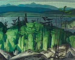 Pomegranate 1000 Pieces* - A J Casson Jack Pine And Popular - 1000 Piece Jigsaw Puzzle