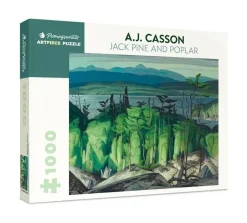 Pomegranate 1000 Pieces* - A J Casson Jack Pine And Popular - 1000 Piece Jigsaw Puzzle