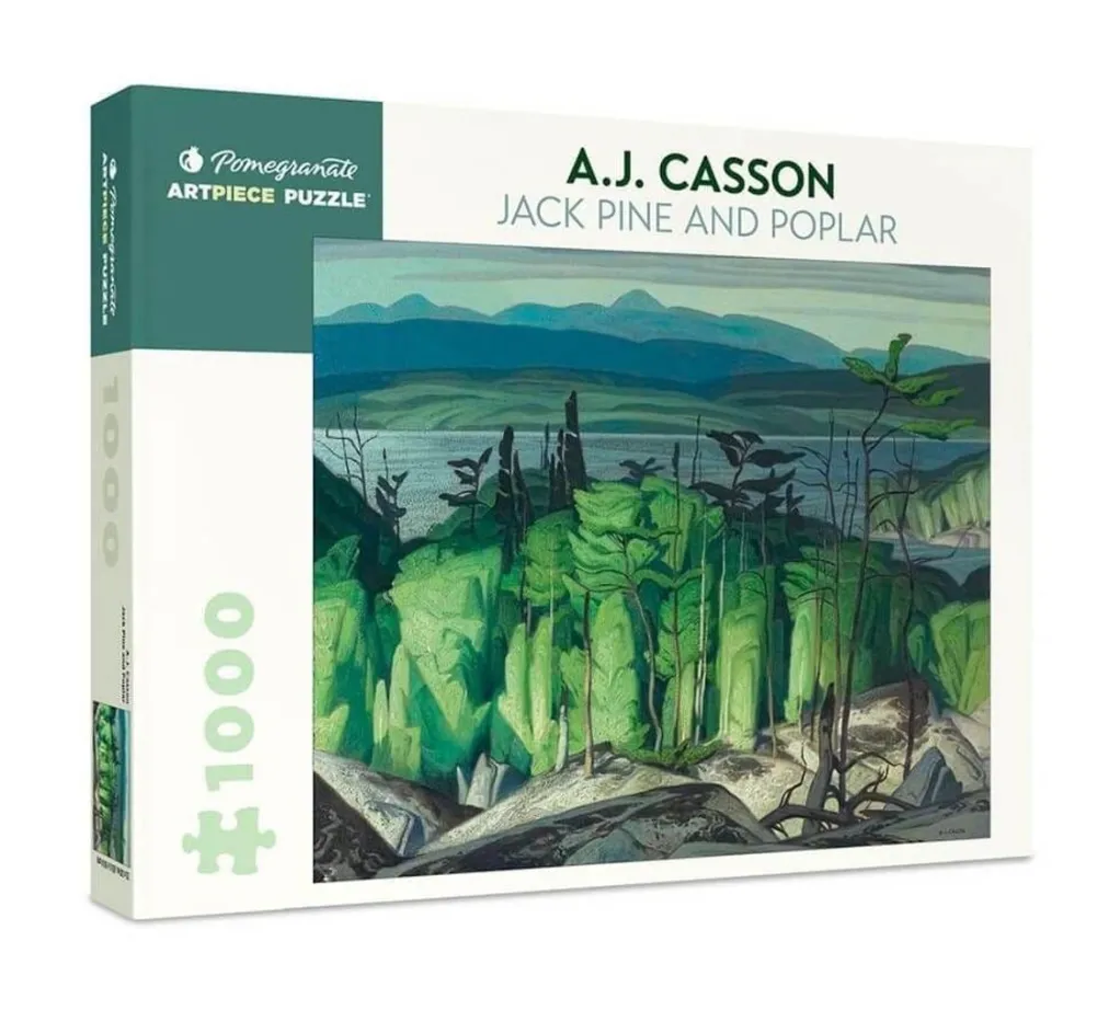 Pomegranate 1000 Pieces* - A J Casson Jack Pine And Popular - 1000 Piece Jigsaw Puzzle