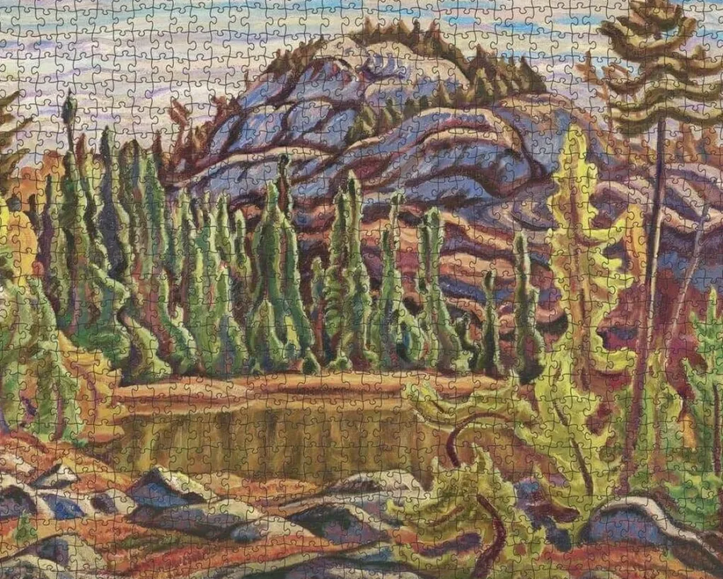 Pomegranate 1000 Pieces* - A. Y. Jackson Sunlit Tapestry - 1000 Piece Jigsaw Puzzle