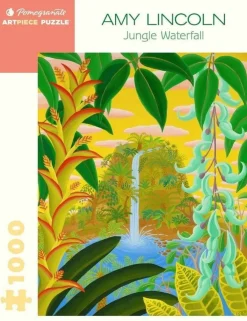Pomegranate 1000 Pieces* - Amy Lincoln - Jungle Waterfall - 1000 Piece Jigsaw Puzzle