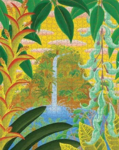 Pomegranate 1000 Pieces* - Amy Lincoln - Jungle Waterfall - 1000 Piece Jigsaw Puzzle