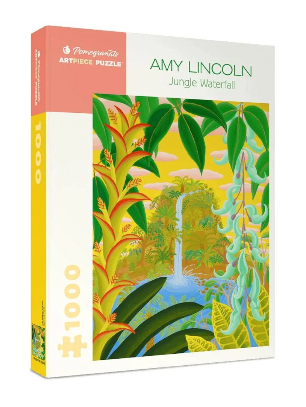 Pomegranate 1000 Pieces* - Amy Lincoln - Jungle Waterfall - 1000 Piece Jigsaw Puzzle