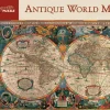 Pomegranate 1000 Pieces* - Antique World Map 1630 - 1000 Piece Jigsaw Puzzle