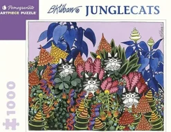 Pomegranate 1000 Pieces* - B Kliban Jungle Cats - 1000 Piece Jigsaw Puzzle