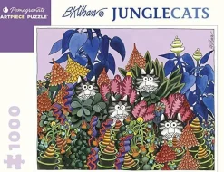 Pomegranate 1000 Pieces* - B Kliban Jungle Cats - 1000 Piece Jigsaw Puzzle
