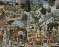Pomegranate 1000 Pieces* - Benozzo Gozzoli - Journey Of The Magi - 1000 Piece Jigsaw Puzzle