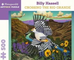Pomegranate 500 Pieces* - Billy Hassell Crossing The Rio Grande - 500 Piece Jigsaw Puzzle